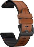 Abanen Genuine Leather Watch Band, 