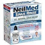 NeilMed Sinus Rinse Complete Kit, 50 Count