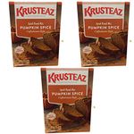 Krusteaz Pumpkin Spice Quick Bread Mix 15 ounce (Pack 0f 3) by Krusteaz