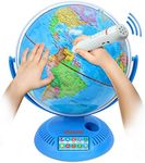 Interactive World Globe with Stand 