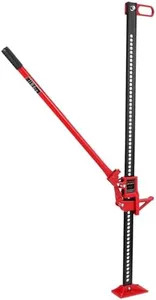 GarveeTech Car Jack, Flat Head Shape, Ratchet Off-Road Multi-Purpose Farm Jack, Ideal for Cars/Trucks/Atvs/Suvs