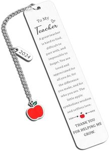 Back to College Gifts for Teacher Bookmark for Women Men Teacher Appreciation Gifts for Best Teacher Thank You Gifts Teacher Valentine Gift Book Lovers Best Friend Graduation Gifts Bulk for Teacher