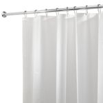 iDesign 3.0 Liner Shower Curtain, Curtain for Shower, Made of Mould-Free PEVA, White, 180 cm X 200 cm