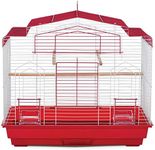 Prevue Pet Products SP50041 Barn Style Bird Cage, Red/White