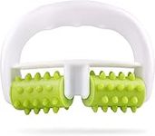 MURLIEN Cellulite Massager, Anti Cellulite Massage Roller for Muscle Soreness and Remove Cellulite, Body Roller Brush for Shoulder, Arms, Buttocks, Back, Abdomen, Legs and Calves – Green/White