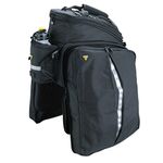 Topeak Unisex Adult DXP Trunk Bag - Black, 36 x 21.5-29 x 25 cm/22.6 Litre