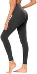 GAYHAY High Waisted Leggings for Women - Soft Opaque Slim Tummy Control Printed Pants for Running Cycling Yoga