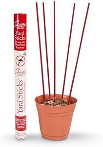 Skeeter Screen 61204R Mosquito Deterrent Incense Sticks – DEET-Free Essential Oil Formula – 15 Count – Each Stick Lasts Up to 4 Hours – 22" Long – Outdoor Use for Patios & Gardens