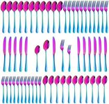 Rainbow Silverware Set, Mirror Poli