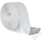 Tiruiya Waterproof Tanking Tape, Permanent Strong Shower Seal Tape, Self Adhesive Jointing Tape Can Be Painted Over, for Bathrooms Kitchens Washrooms Floor Wall Wetrooms Preventing Leaks