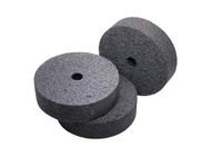 WA 3PCS - 3" Mini Vitrified Bench Grinding Wheel, Silicon Carbide, Grit #46, 3/8 inch Arbor for Mini Bench Grinder/Power Tools #46Grey