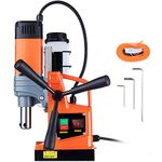 VEVOR Magnetic Drill, 1300W 1.57" Boring Diameter, 2922lbf/13000N Portable Electric Mag Drill Press with Variable Speed, 810 RPM Drilling Machine for Any Surface Home Improvement Industry Railway