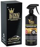 King of Sheen Advanced Ultra Nano, Waterless Car Cleaner with Nano Polymers "Dirt Repelling Technology" and Carnauba Wax 1 Litre, Professional Showroom Shine, Eco Friendly Product, Wash Anywhere No Water Needed