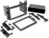 Scosche GM2500B Compatible with Select 2005-Up GM ISO Double DIN & DIN+Pocket Dash Kit Black