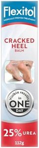 Flexitol Cracked Heel Balm, Visible Results in 1 Day, For Extremely Dry Feet & Cracked Heels, Removes Hard Skin, 25% Urea, Medically Proven Foot Cream, Suitable for Diabetics, 1 x 112g