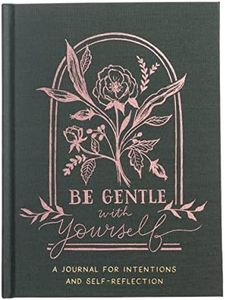 Graphique Self-Care Journal - Positive Self - 256 Pages - Weekly Quote & Daily Fill in Interiors - Hardbound Fabric Cover - Ribbon Marker (6" x 8")