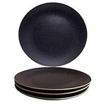 Qlans Elegant frosted plate 10inch 