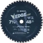Bosch CB748ST 7-1/4-Inch 48 Tooth Metal Cutting Saw Blade with 5/8-Inch and Diamond Knockout Arbor