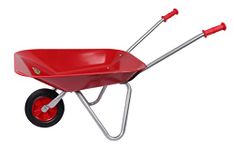 Spear & Jackson 50275 Metallic Children's Wheelbarrow Red