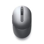 Dell MS5120W-Titan Grey Pro Wireless Dual Connectivity Mouse (Bluetooth 5.0/Wireless 2.4G) with Programmable Button and 3Y Advance Exchange Warranty