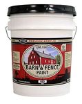 Jetcoat Red Premium One Coat Barn & Fence Paint, Livestock Friendly & Fade Resistant 100% Acrylic Barn Paint, Semi-Gloss Red (4.75 Gal.)