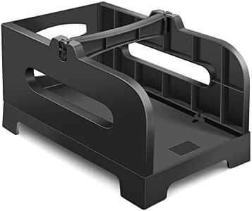 Label Holder, POLONO Thermal Label Holder for Fan-Fold and Roll Labels, Shipping Label Holder Work with Shipping Label Printer and Thermal Labels