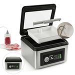 Chamber Vacuum Sealer,【Detachable Tray & 12” Washable Seal Bar】 Auto Vacuum Time, Scelleuse Sous Side Commercial-Grade for Meats, Liquids, Soups, Sous Vide & Mason Jars Vaccuum, Wevac CV12 Pro