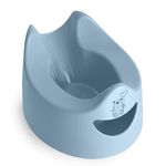 Toddler Essentials Easy Pour Potty - Light Blue | Portable Potty Training Toilet Seat for Toddlers | Hygienic, Easy to Clean, and Travel-Friendly (Previously Known as Pourty)