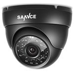 SANNCE 960H Dome Security Camera, 800TVL CCTV Surveillance Camera with 100ft Night Vision, IP66 Waterproof for 960H,720P,1080P,5MP,4K Analog Security DVR, No Power Supply and Cable, Only a Camera