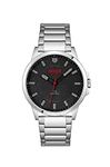 HUGO Analogue Quartz Watch for Men with Silver Stainless Steel Bracelet - 1530246