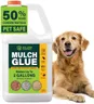 ECO LIVING SOLUTIONS Mulch Glue for Landscaping - Rock & Gravel Binder | Spray Glue for Paver Sealer | Landscape Glue for Mulch & Pebbles | Pet Safe & Plant Safe - 1 Gallon