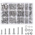 Belle Vous 510 Pieces Screws, Nuts 