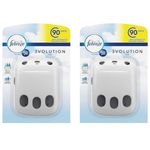 Febreze Ambi Pur 3Volution Air Freshener Plug-in Diffuser Device, Case Only, Pack of 2