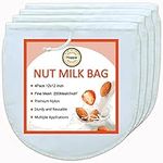 4Pack 200 Mesh Nylon Nut Milk Bag 1