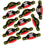 12 - Cardboard Bandana Pirate Hats - New