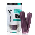 Himmaleh blueberry Yak Chews for Dogs - Yak chews for dogs medium (pack of 2) - dog chews long lasting natural -Protein Rich Long lasting dog chew- Toothsome Yak Bars for Dogs- natural dog chews