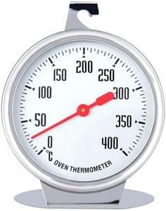 thermometre four,Thermomètre de four en acier inoxydable,thermometre interieur de four,thermometre four a bois,thermomètre de cuisson au four 400 degrés thermomètre four à gaz thermostat four