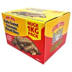 Broken biscuits 1kg- Fully coated chocolate biscuits bars, snack to share with friends and family.