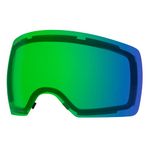 Smith Optics Skyline XL Adult Replacement Lens Snow Goggles Accessories – Chromapop Everyday Green Mirror/One Size