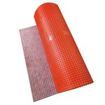 Thermopanel AFPROMAT Decoupling Membrane Anti-Crack Waterproofing Sound-Proofing Vapour Barrier Underlay Insulation Underlayment for Ceramic and Stone Floor Tiles (10m x 1m Roll)