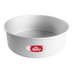 Fat Daddio's PRD-144 Round Cake Pan, Aluminum, Silver