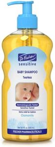 Dr. Fischer Newborn & Baby Essentials Shampoo. Tear-Free, Hypoallergenic, Gentle Hair & Scalp Natural Chamomile and Vitamin B5.16.9Oz