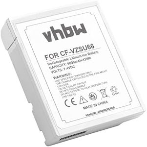 vhbw 1x Batterie Remplacement pour Panasonic CF-VZSU66, CF-VZSU66U pour Ordinateur Portable (6000mAh, 7,4V, Li-ION)