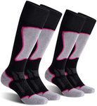 CelerSport 2 Pack Women's Ski Socks