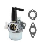 Yunnergo 696065 697422 Tiller Carburetor with Mounting Gaskets Kit Compatible with B-S 110402 110412 215369 5HP 5.5HP 6HP Tiller Engine Carb Rototiller Troy Generator Intek Motor Water Pump Carb