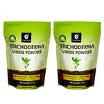 OrganicDews Trichoderma Viride Powder - (2 x 10^8 CFU per Gram) Bio Fungicide (2 Kg) - Prevents Fungal and Bacterial Diseases in Plants (2 Kg)