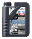 LIQUI MOLY Motorbike 4T 10W-30 Street | 1 L | Motorcycle synthesis technology engine oil | SKU: 2526