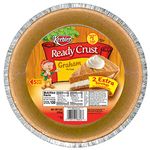 Large Keebler Graham Ready Crust Pie Crust - Graham Cracker Pie Crust - 10 inch - 9oz - 255g