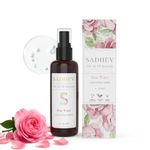 Sadhev Rose Water Toner with goodness of 1000 Rose Petals | Steam Distilled |Alcohol-Free Face Toner | Hydrates & Refreshes | For All Skin Types (75 ml)
