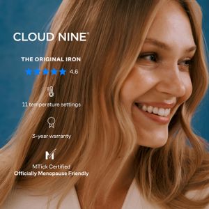 Cloud Nine Original Hair Straightener – Grey Ceramic Plates